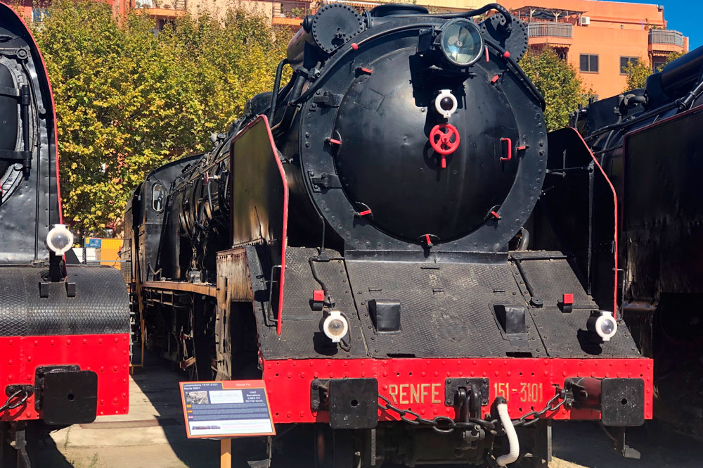 Locomotora de vapor 151F-3101. Santa Fe 5001