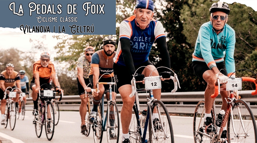 La marxa ciclista clssica La Pedals del Foix arranca des del Museu del Ferrocarril de Catalunya