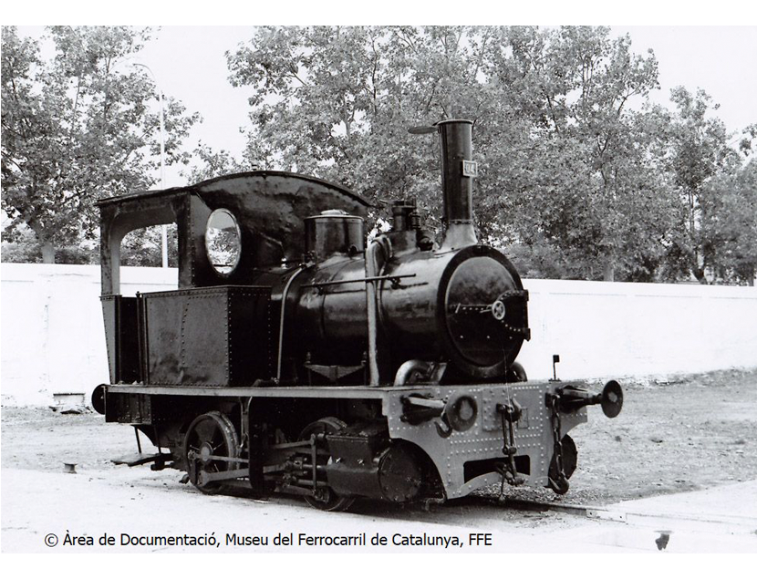 Locomotora de vapor 020-04 Andaluces
