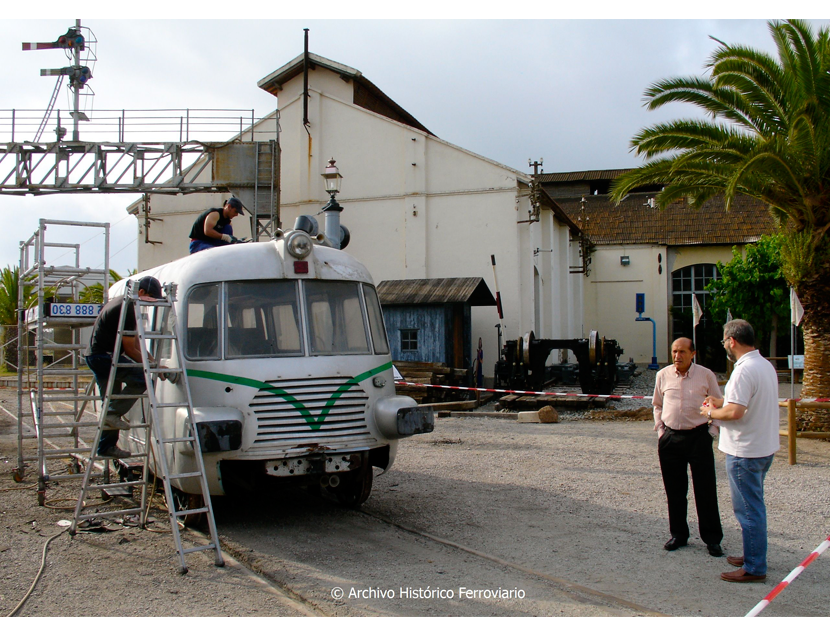 Eventos, actividades y restauracin de material en el Museo del Ferrocarril de Catalunya