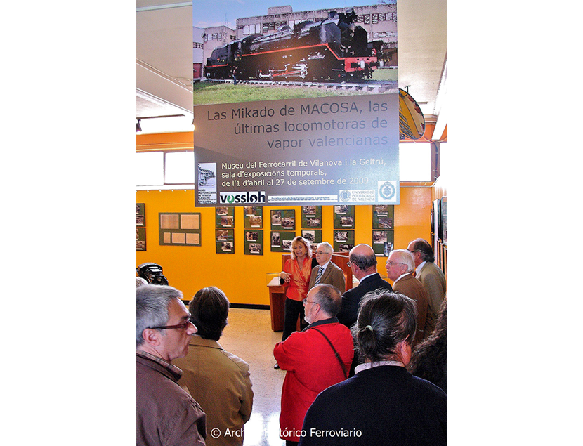 Eventos, actividades y restauracin de material en el Museo del Ferrocarril de Catalunya