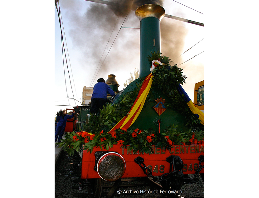 Eventos, actividades y restauracin de material en el Museo del Ferrocarril de Catalunya