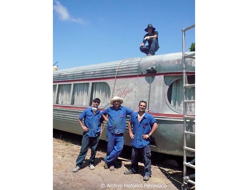 Eventos, actividades y restauracin de material en el Museo del Ferrocarril de Catalunya