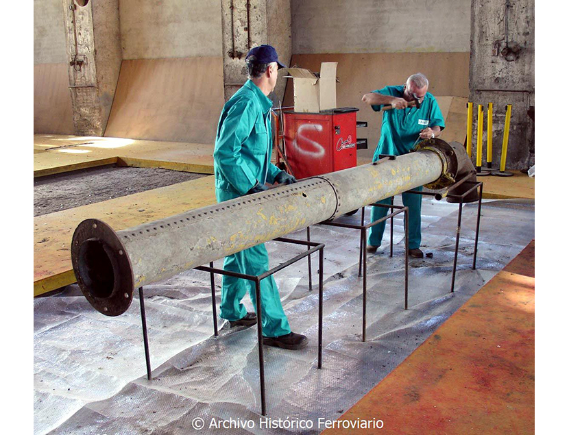 Eventos, actividades y restauracin de material en el Museo del Ferrocarril de Catalunya