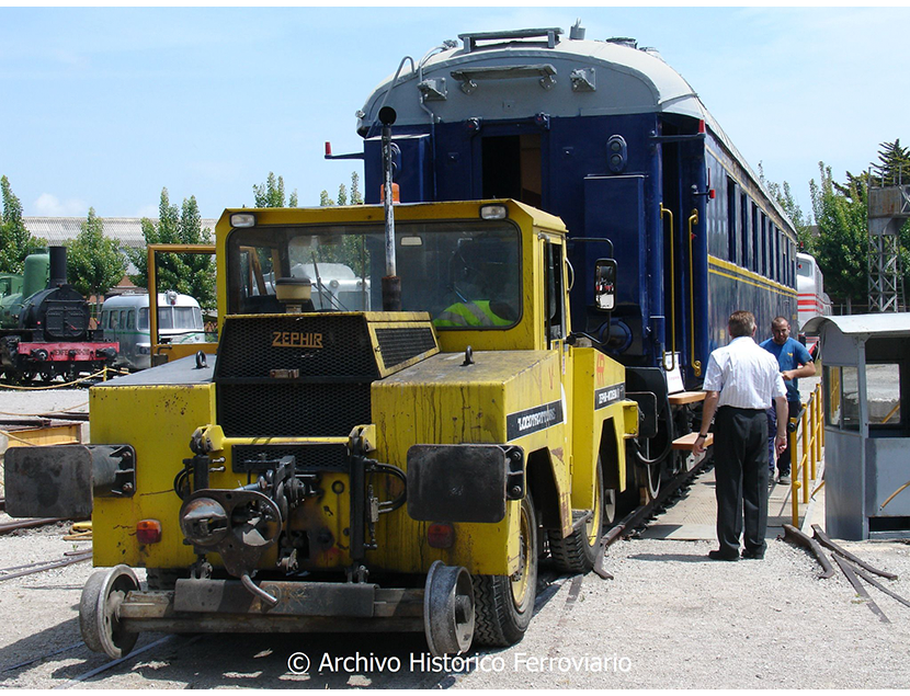 Eventos, actividades y restauracin de material en el Museo del Ferrocarril de Catalunya