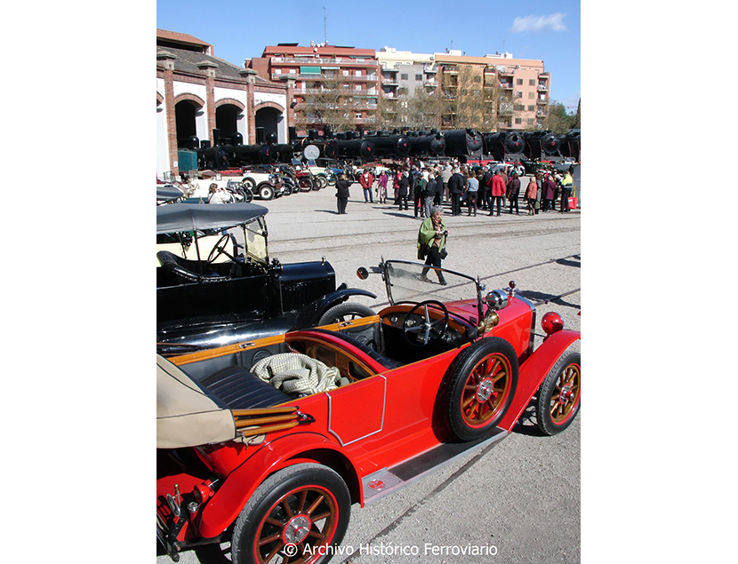 Eventos, actividades y restauracin de material en el Museo del Ferrocarril de Catalunya en Vilanova i la Geltr, 2009