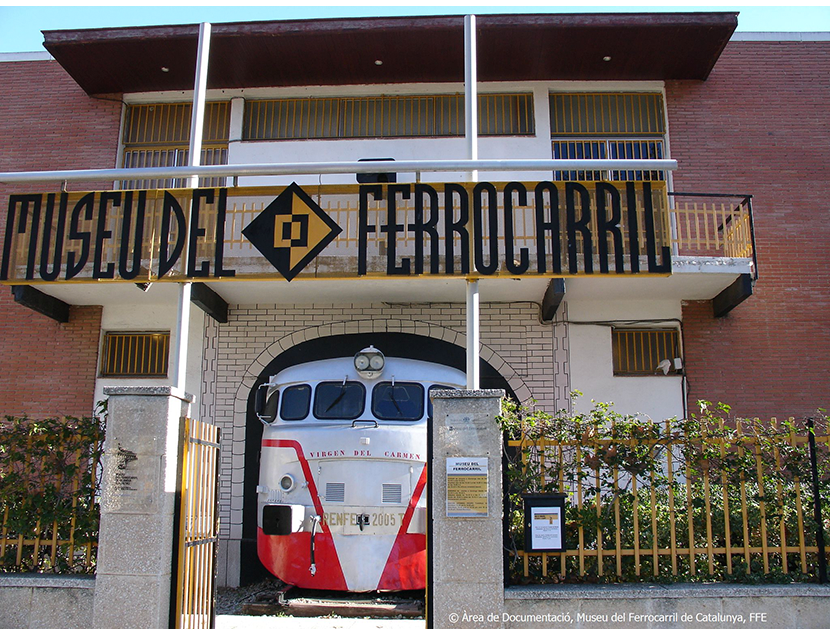 Eventos, actividades y restauracin de material en el Museo del Ferrocarril de Catalunya en Vilanova i la Geltr, 2009