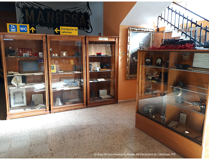 Museu del Ferrocarril de Catalunya entre los aos 2015 y 2018. Exterior e interior de los espacios del Museo, 2018
