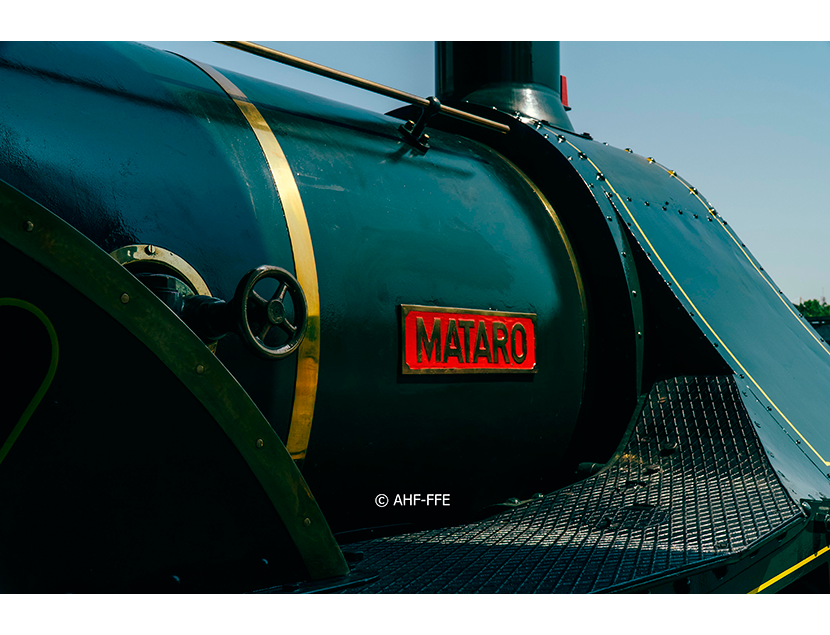 Presentaci�n tren del Centenario en el Museo del Ferrocarril de Catalu�a