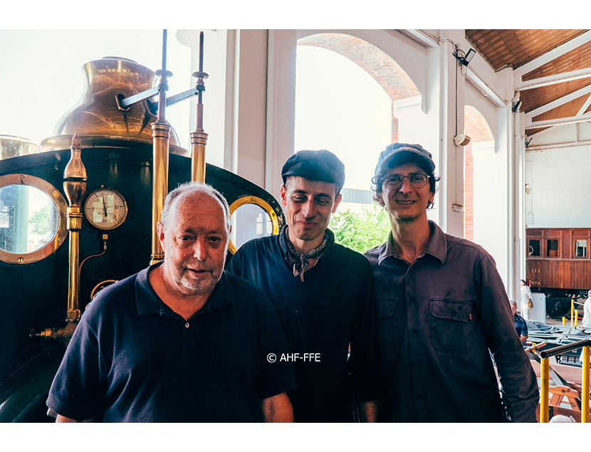Presentaci�n tren del Centenario en el Museo del Ferrocarril de Catalu�a