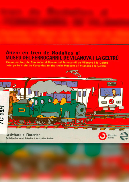 Anem en tren de Rodalies al Museu del Ferrocarril de Vilanova i la Geltr, 2002