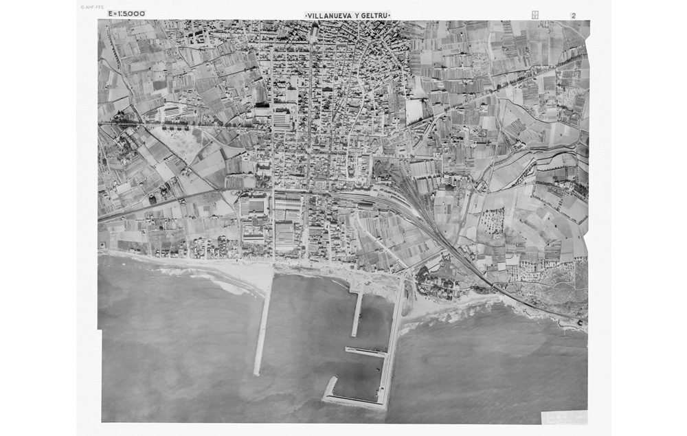 Estaci�n de Villanueva, plano general, s.f.