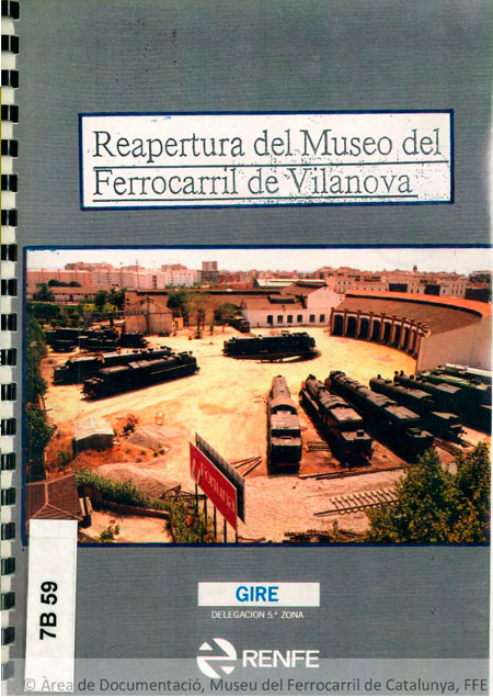 Reapertura del Museo del Ferrocarril de Vilanova i la Geltr
