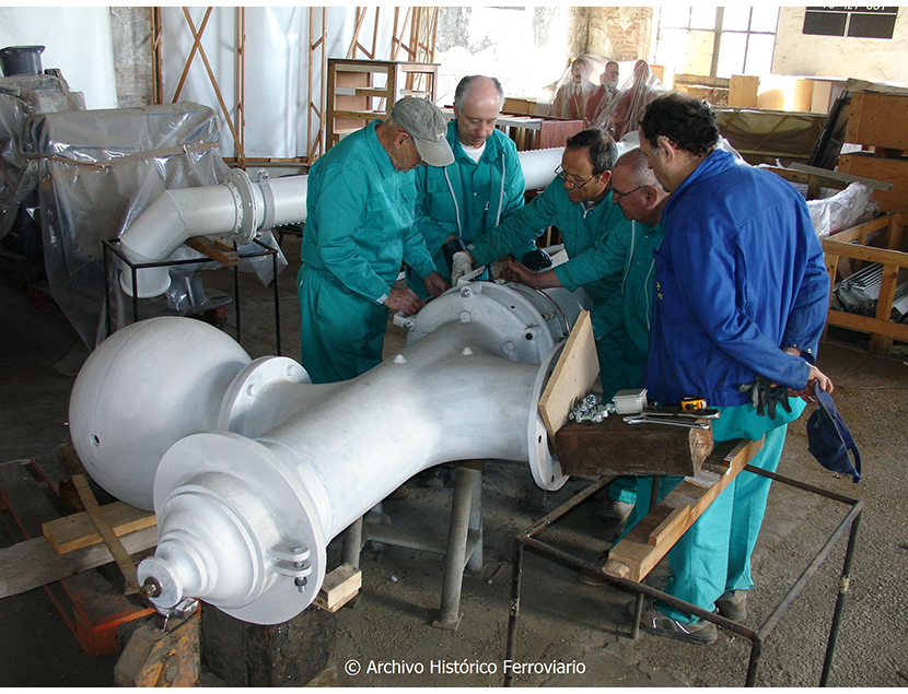 Eventos, actividades y restauracin de material en el Museo del Ferrocarril de Catalunya