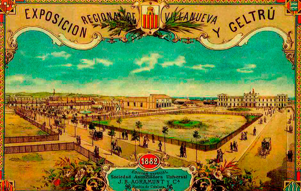Cartel de la Exposicin Regional de 1882