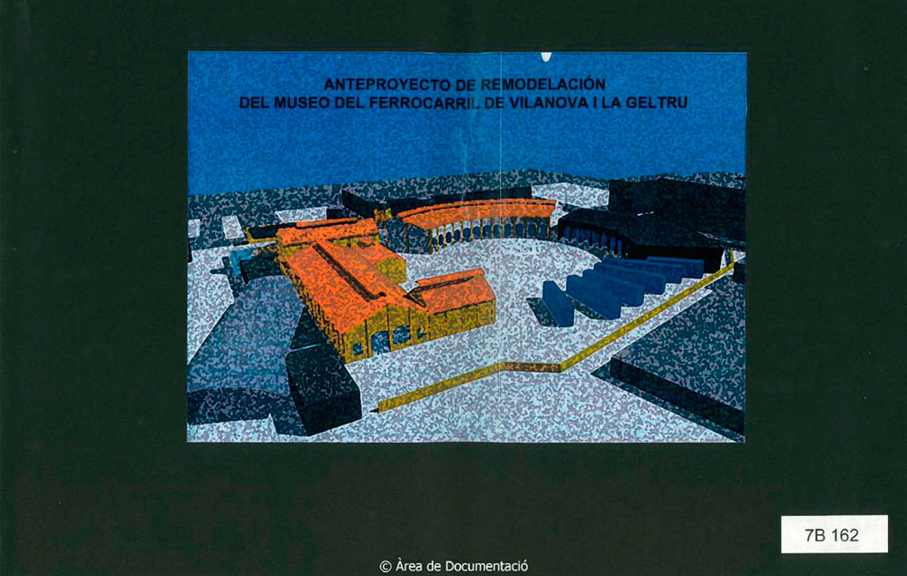 Anteproyecto de remodelacin del Museo del Ferrocarril de Vilanova i la Geltr