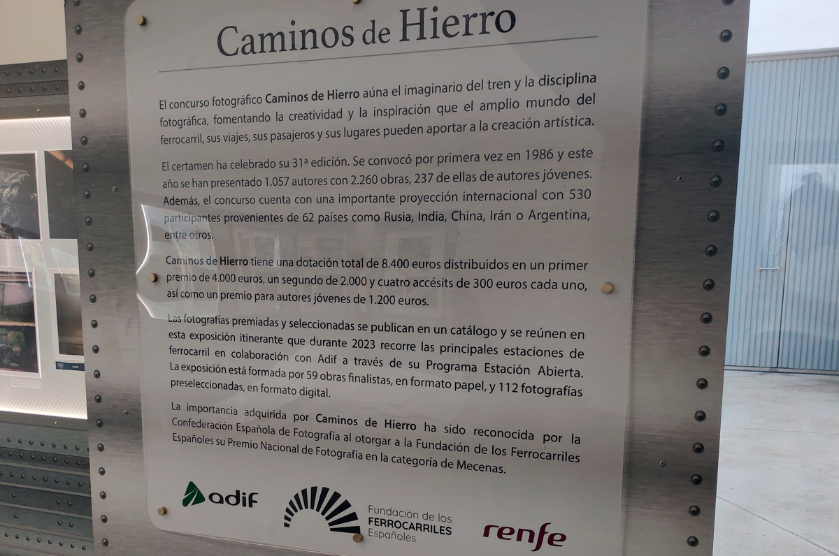 Exposicion: 'Caminos de Hierro' 31a edició