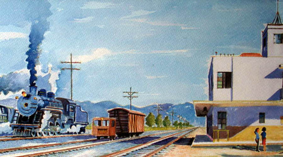 Remembranzas de trenes colombianos. L'univers ferroviari de Miguel �ngel V�ctor Uma�a �MAU�