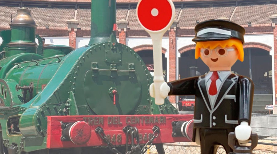 Exposición: Viaja en tren con Playmobil Exposición: Viaja en tren con Playmobil