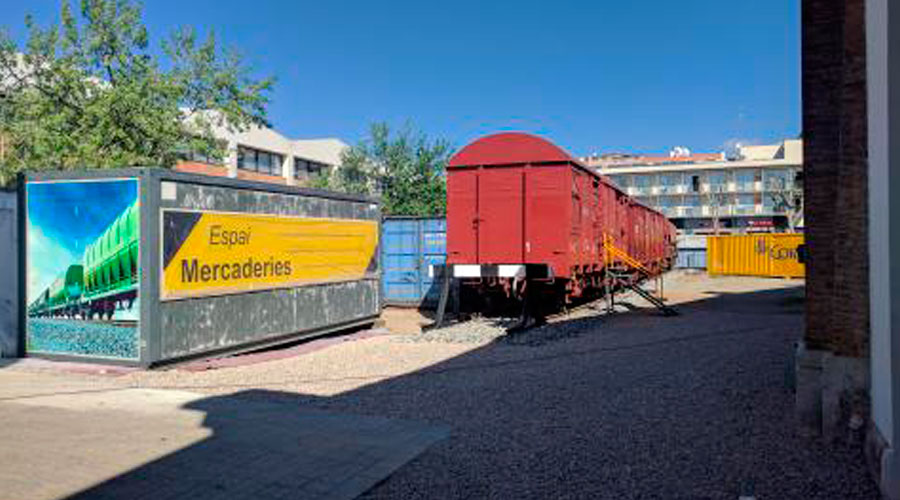 Nou Espai Mercaderies al Museu del Ferrocarril de Catalunya