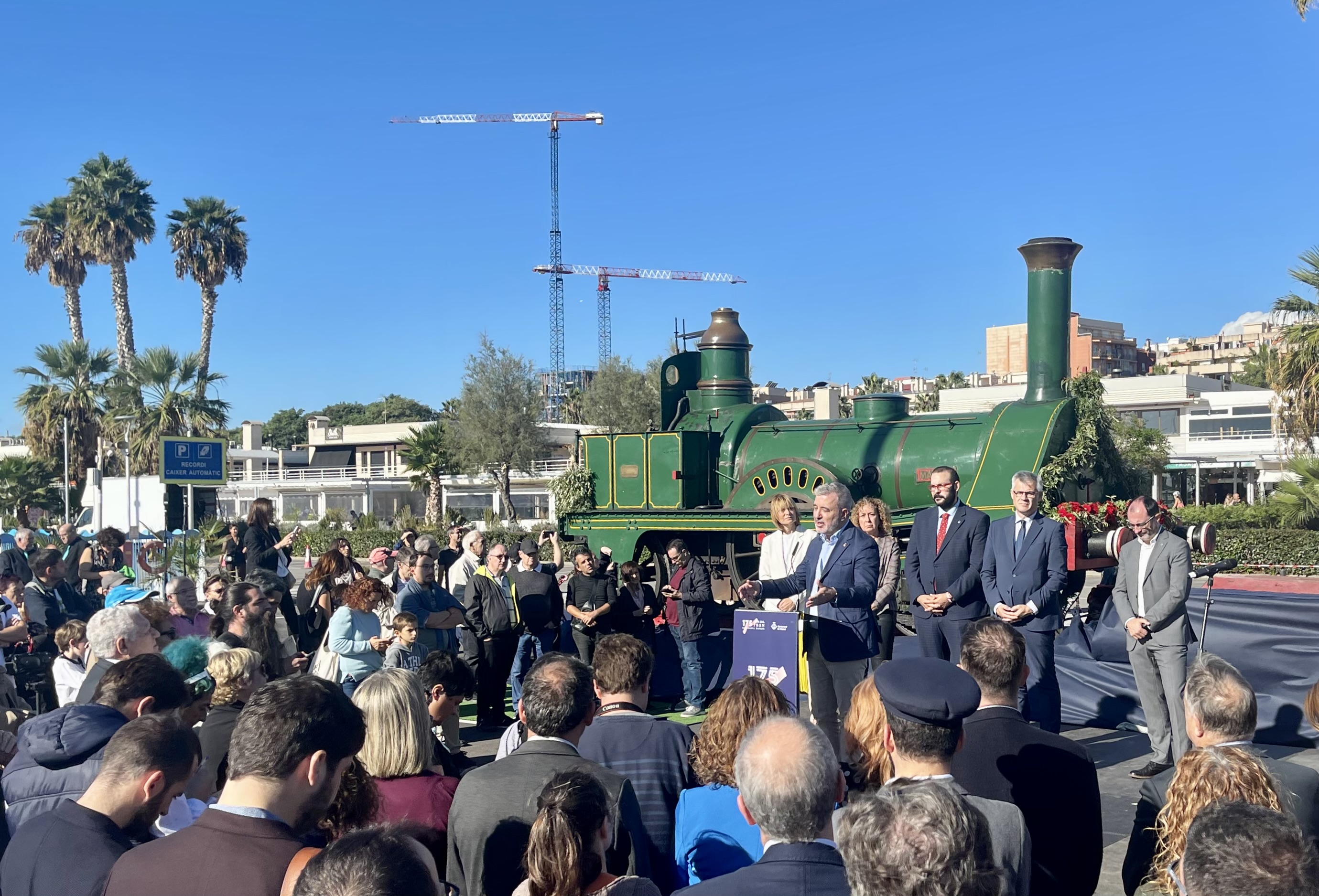 176 anys del primer ferrocarril peninsular i un any dxits i noves experincies