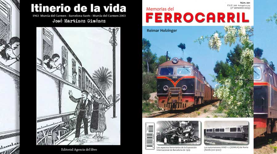 Properes presentacions de llibres al Museu del Ferrocarril de Catalunya